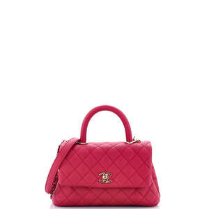 Chanel Coco Top Handle Bag Quilted #251859C46B